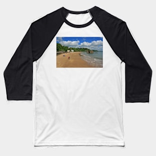 North Beach, Tenby Baseball T-Shirt